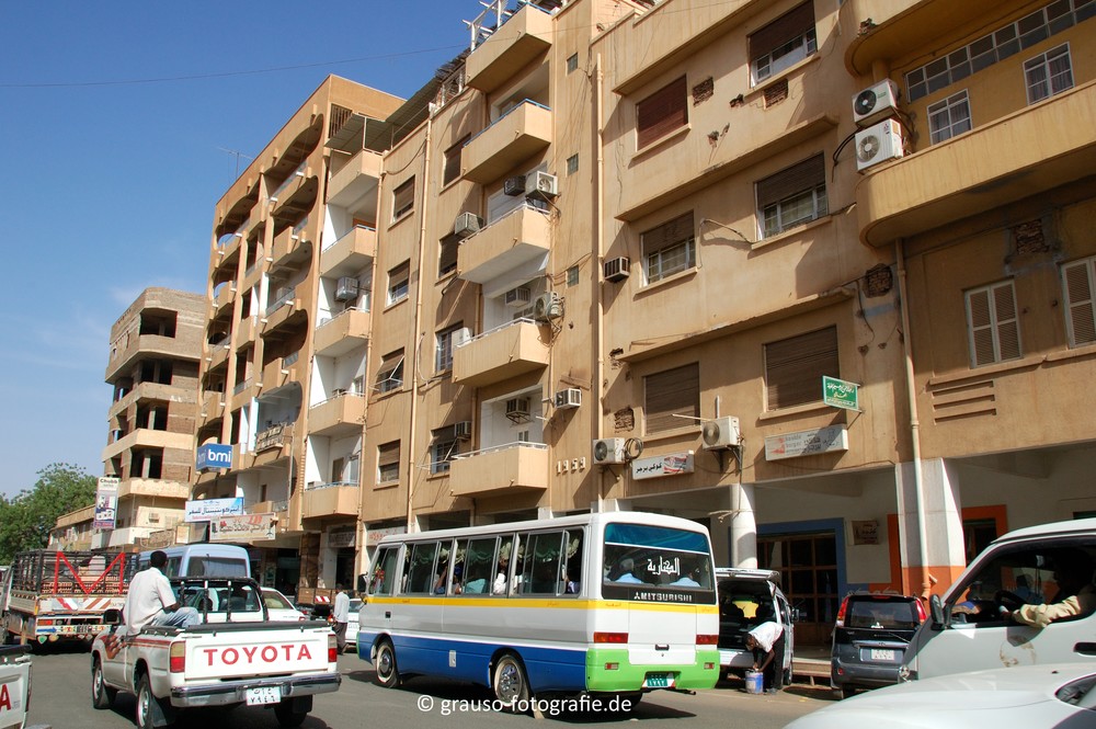 Khartum, Jumhuriya Street, 2008